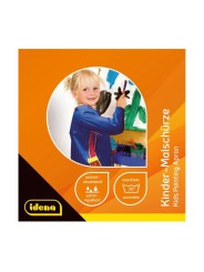 Idena Bastelschürze · Größe L  · 9-10 Jahre · blau