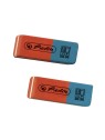 herlitz Radierer BR 4 · blau/rot · 2 Stück