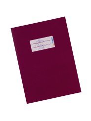 HERMA Karton-Heftschoner · A5 · weinrot