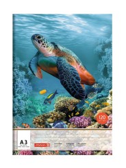 BRUNNEN · Zeichenblock DIN A3 · einseitig verleimt · 120 g/m² · 20 Blatt - Motiv zufällig