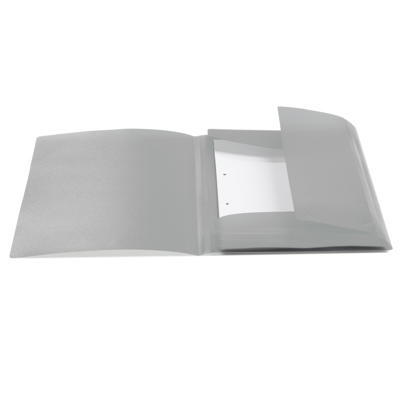 HERMA Sammelmappe · DIN A4 · transzulent · grau