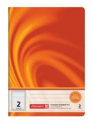 BRUNNEN Schulheft · DIN A5 · Vivendi · Lineatur 2 · 90 g/m² · 16 Blatt