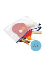 Q-CONNECT Reißverschlusstasche · Zippertasche ·  A4 · transparent