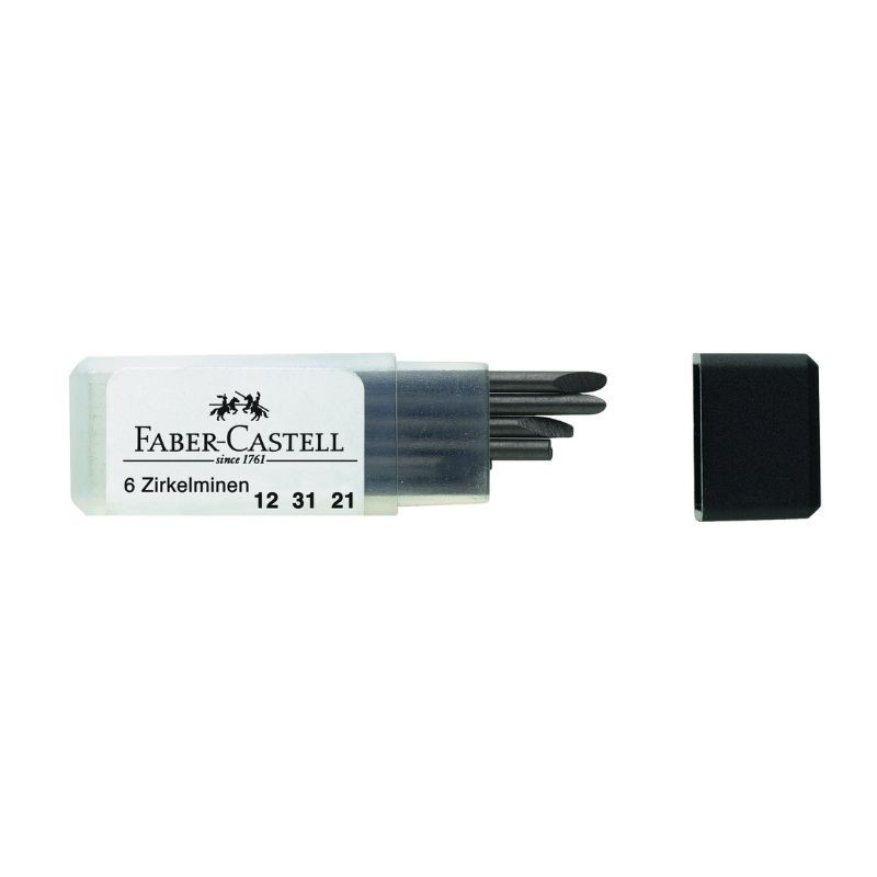 Faber Castell Zirkelminendose · 6er