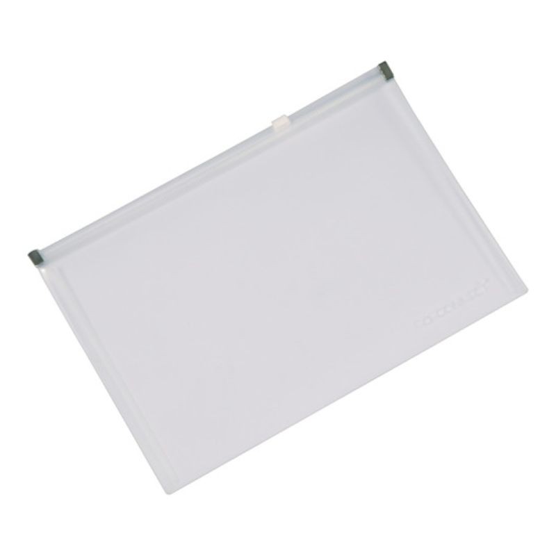 Q-CONNECT Reißverschlusstasche · Zippertasche ·  A4 · transparent