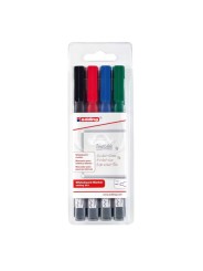 Edding 361 Whiteboardmarker · 4er Set · schwarz blau grün rot