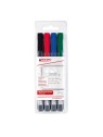Edding 361 Whiteboardmarker · 4er Set · schwarz blau grün rot