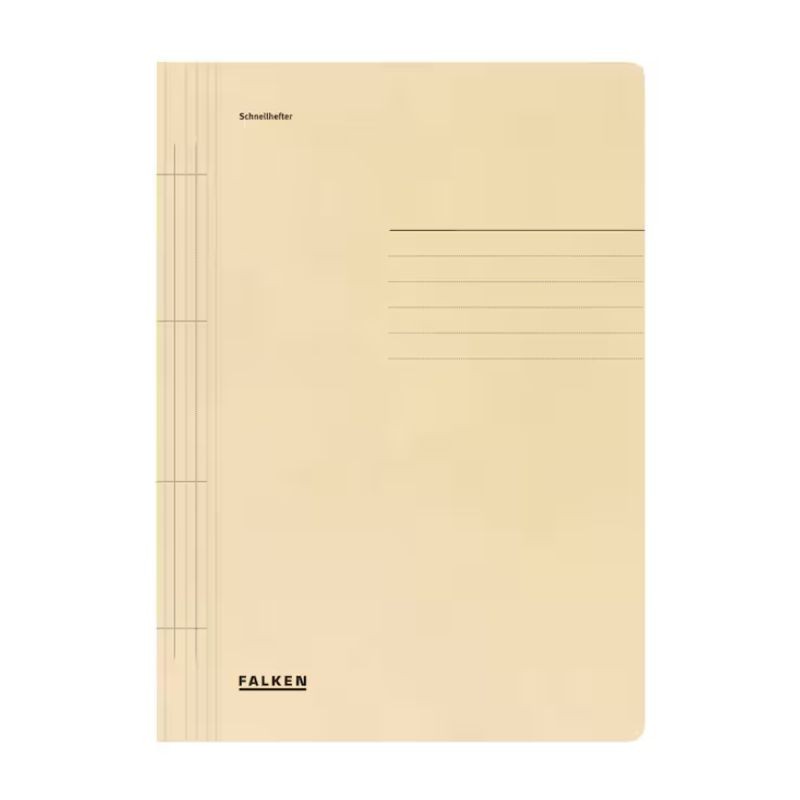 Falken Schnellhefter · 250g/m² Manila-RC-Karton · chamois / beige