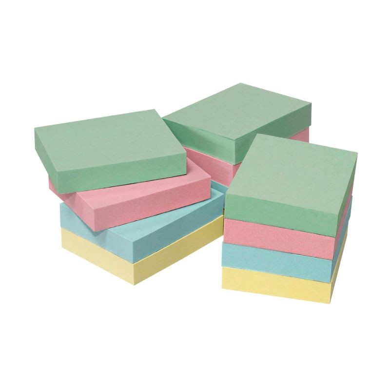 inFO Recycling Haftnotizen · 12 Blöcke · 40 x 50 mm