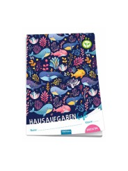 Trötsch Hausaufgabenheft · vordatiert · 2025/26 · Meerestiere