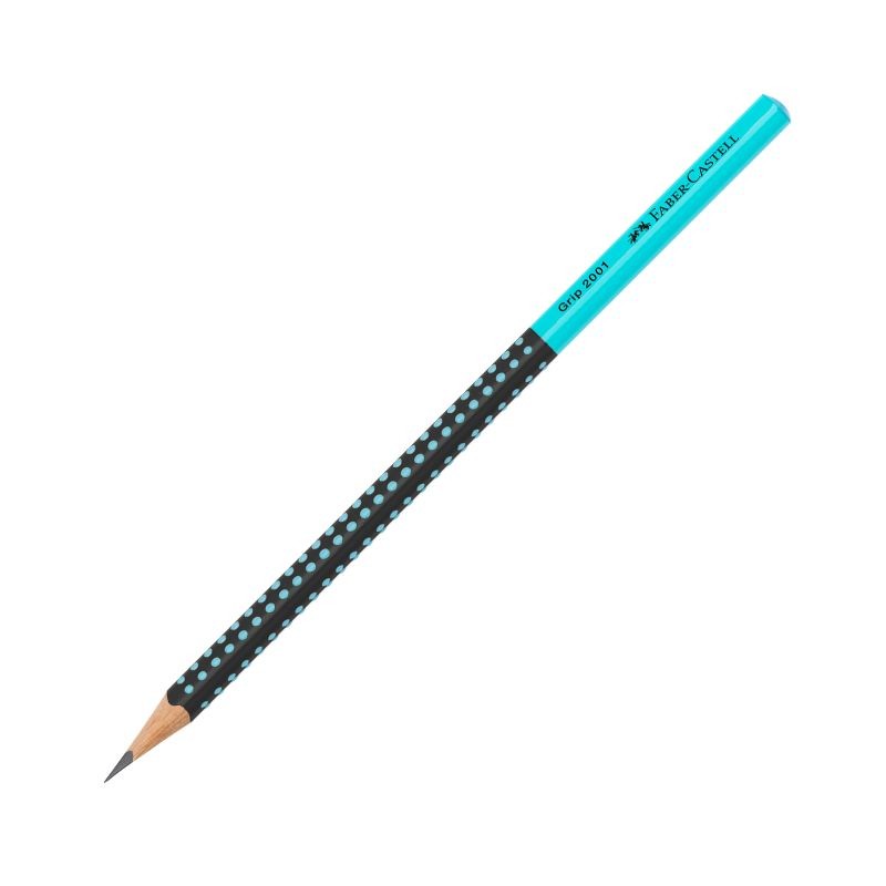 Bleistift HB · GRIP 2001 Two Tone · Ergonomische Dreikantform · Soft-Grip-Zone mit Noppen · Bruchfeste 2 mm Mine · Wasserbasiert
