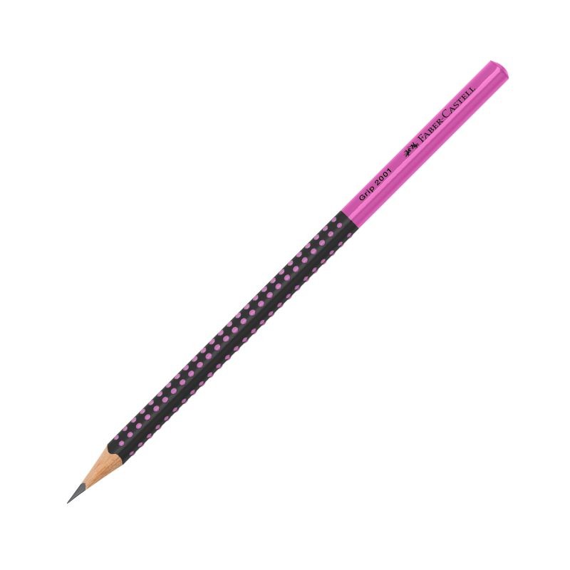 Bleistift HB · GRIP 2001 Two Tone · Ergonomische Dreikantform · Soft-Grip-Zone mit Noppen · Bruchfeste 2 mm Mine · Wasserbasiert
