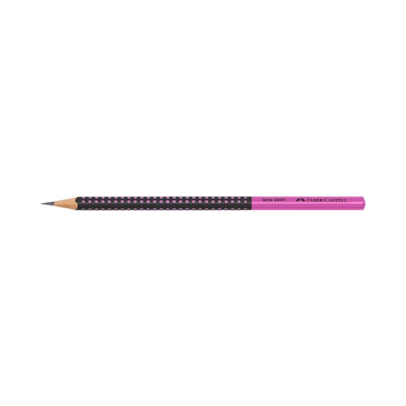 Bleistift HB · GRIP 2001 Two Tone · Ergonomische Dreikantform · Soft-Grip-Zone mit Noppen · Bruchfeste 2 mm Mine · Wasserbasiert