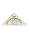 Westcott Geo-Dreieck · 16cm · glasklar