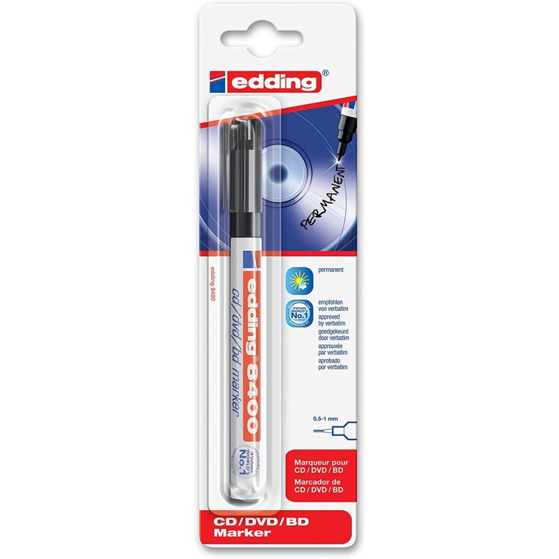 Edding 8400 Permanentmarker · schwarz