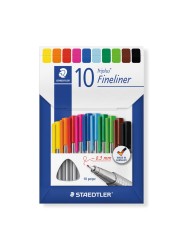 STAEDTLER® Feinschreiber triplus® fineliner · ca. 0,3 mm · Karton-Etui mit 10 Farben
