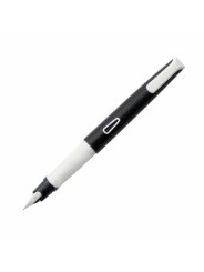 EBERHARD FABER Füller Set NXT · Füller Feder M · Tintenlöscher · 2 Patronen · schwarz/weiß