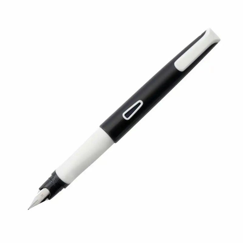 EBERHARD FABER Füller Set NXT · Füller Feder M · Tintenlöscher · 2 Patronen · schwarz/weiß