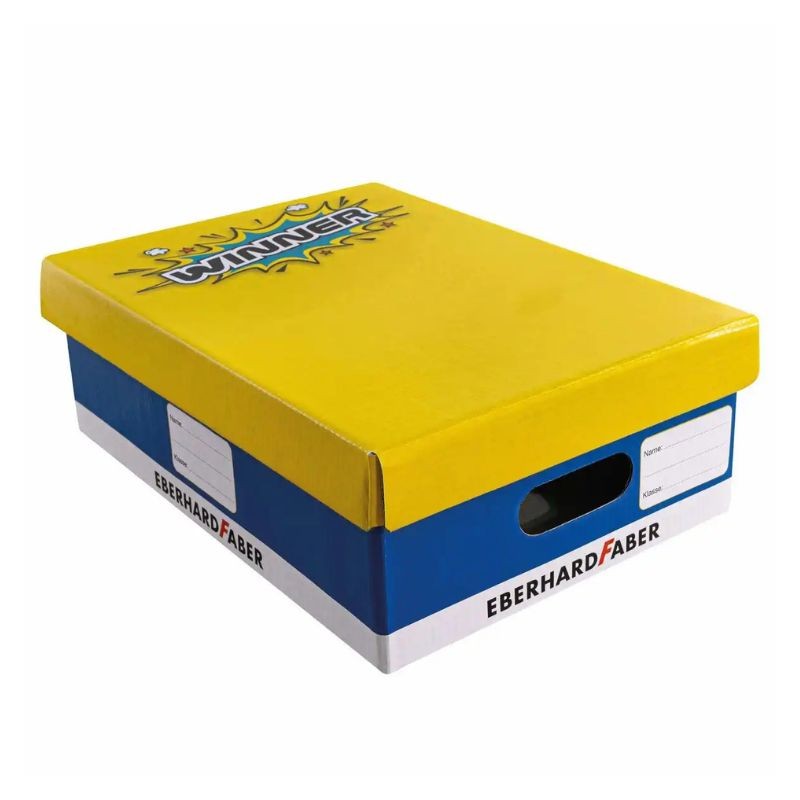 EBERHARD FABER Schulbox Winner mit Deckel · 31x22x10 cm