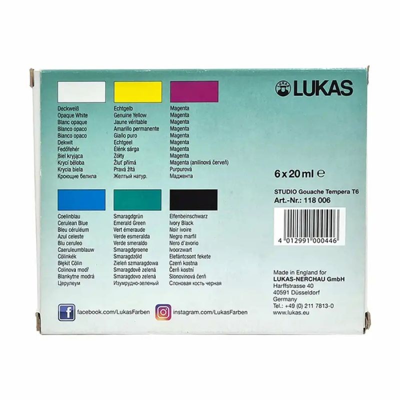herlitz Temperafarbe 8643041 · 6 Tuben