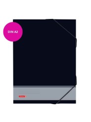 Brunnen Sammelmappe · DIN A2 · Extragroß ·  Karton · schwarz