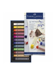 Faber Castell Softpastellkreiden · Kartonetui · 12 Farben