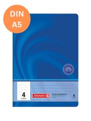 BRUNNEN Schulheft · DIN A5 · Vivendi · Lineatur 4 · 90 g/m² · 16 Blatt