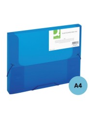 Q-Connect Heftbox A4 PP-Kunststoff · blau