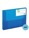 Q-Connect Heftbox A4 PP-Kunststoff · blau