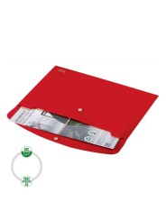 Q-connect  Dokumententasche ·  DIN A4 · rot