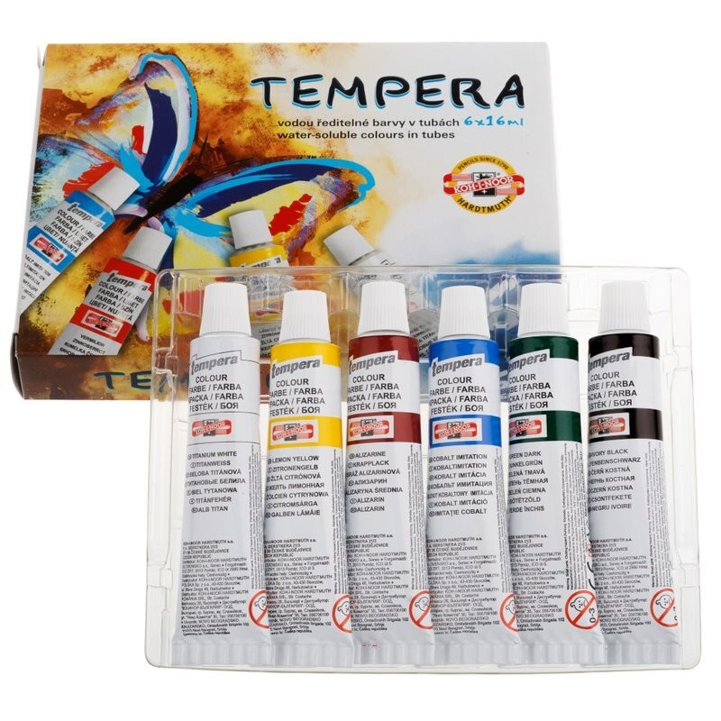 herlitz Temperafarbe 8643041 · 6 Tuben