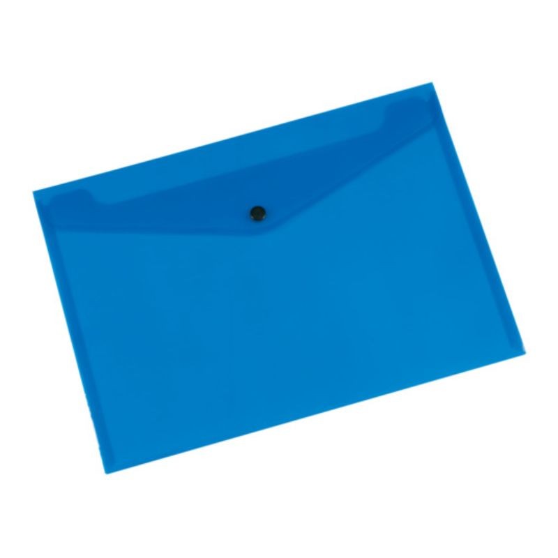 Q-CONNECT Dokumententaschetasche · A4 quer · blau