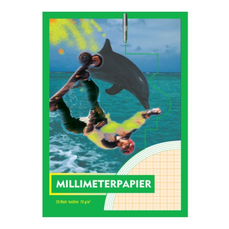PVP Millimeterpapierblock · A4 · 70 g/m² · 20 Blatt
