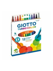 Giotto · Filzstifte Turbo Color · 12 Farben