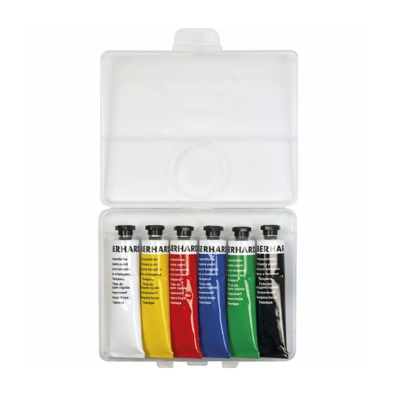 EBERHARD FABER Temperafarben · efa color · 6 Tuben à 18 ml