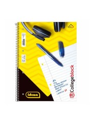 Idena Collegeblock · A4 · 80 Blatt · Lineatur 27 · liniert · Doppelrand