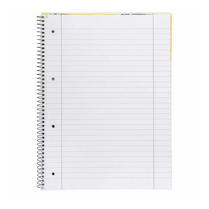 Idena Collegeblock · A4 · 80 Blatt · Lineatur 27 · liniert · Doppelrand