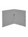 Ringhefter DIN A4 · Grau · 2 Ringe (Ø 15 mm) · Für bis zu 140 Blatt · Colorspan-Karton 355 g/m² · Mit Eckspanngummis · FSC®-zert