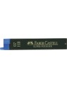Faber-Castell Feinmine SUPER POLYMER Stärke: 0,7 mm · Härtegrad: HB · tiefschwarz