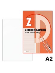 PVP Zeichenkarton · DIN A2 · 10 Blatt · 190g/qm