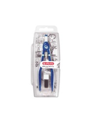 herlitz my.pen Zirkel · mit Stellschraube· blau-weiß