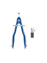 herlitz my.pen Zirkel · mit Stellschraube· blau-weiß
