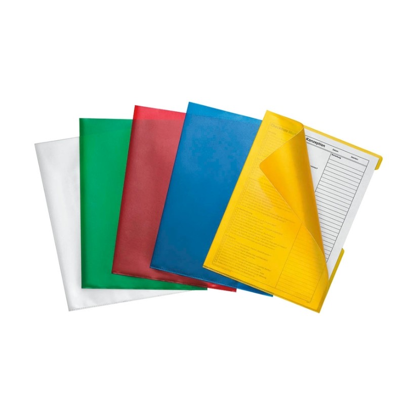 DURABLE Sichthüllen · PP · A4 Farbsortiert · 10er Pack