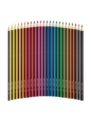STAEDTLER® Buntstifte Noris® colour 185 C24 · 3 mm · Kartonetui mit 24 Farben