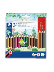 STAEDTLER® Buntstifte Noris® colour 185 C24P · 3 mm · Kartonetui mit 20 + 4 Farben