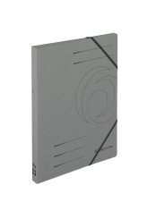 Herlitz Ringbuch / Ringhefter · Quality-Karton · A4 · schmal · grau