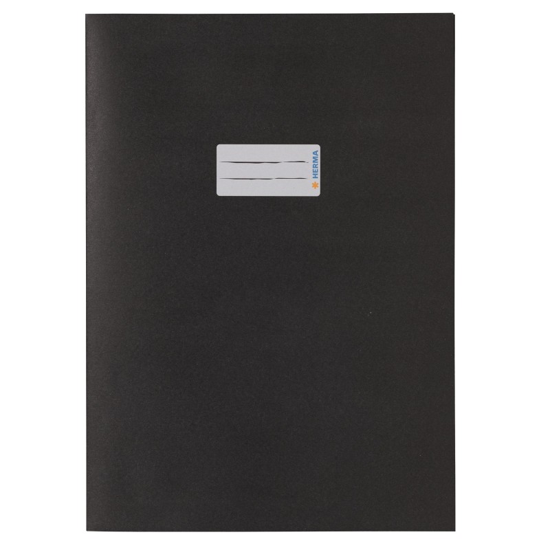 HERMA Heftschoner Papier A4 schwarz