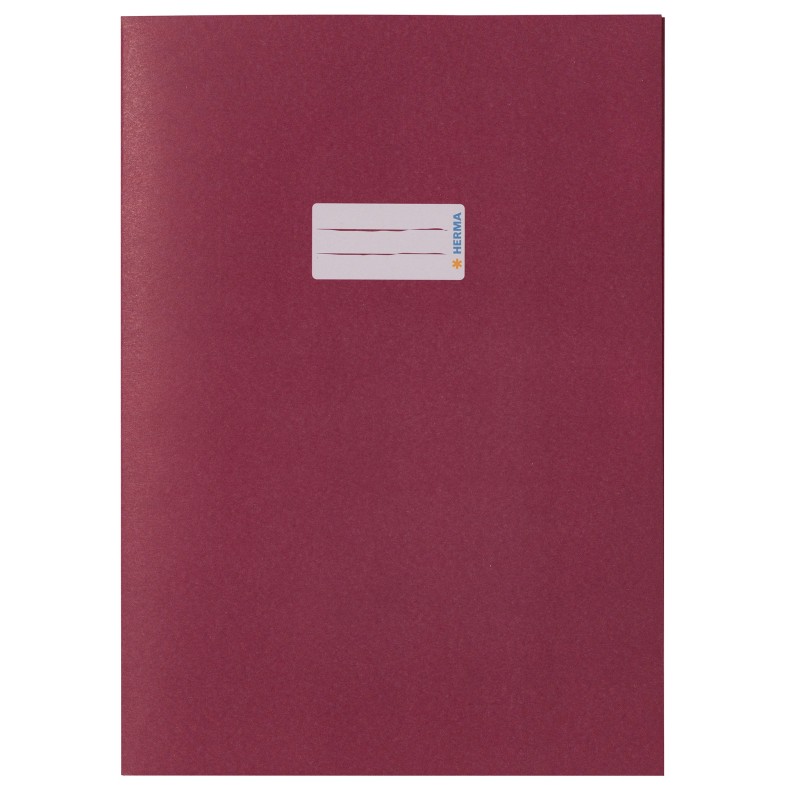 HERMA Heftschoner Papier A4 weinrot