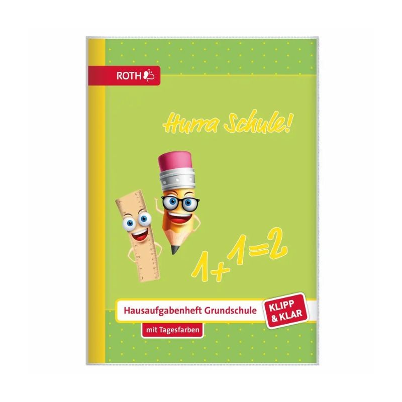 Roth Hausaufgabenheft · A5 · Klipp & Klar