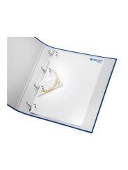 Westcott Geo-Dreieck · 16cm · glasklar · gelocht